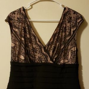 Dressbarn formal black dress